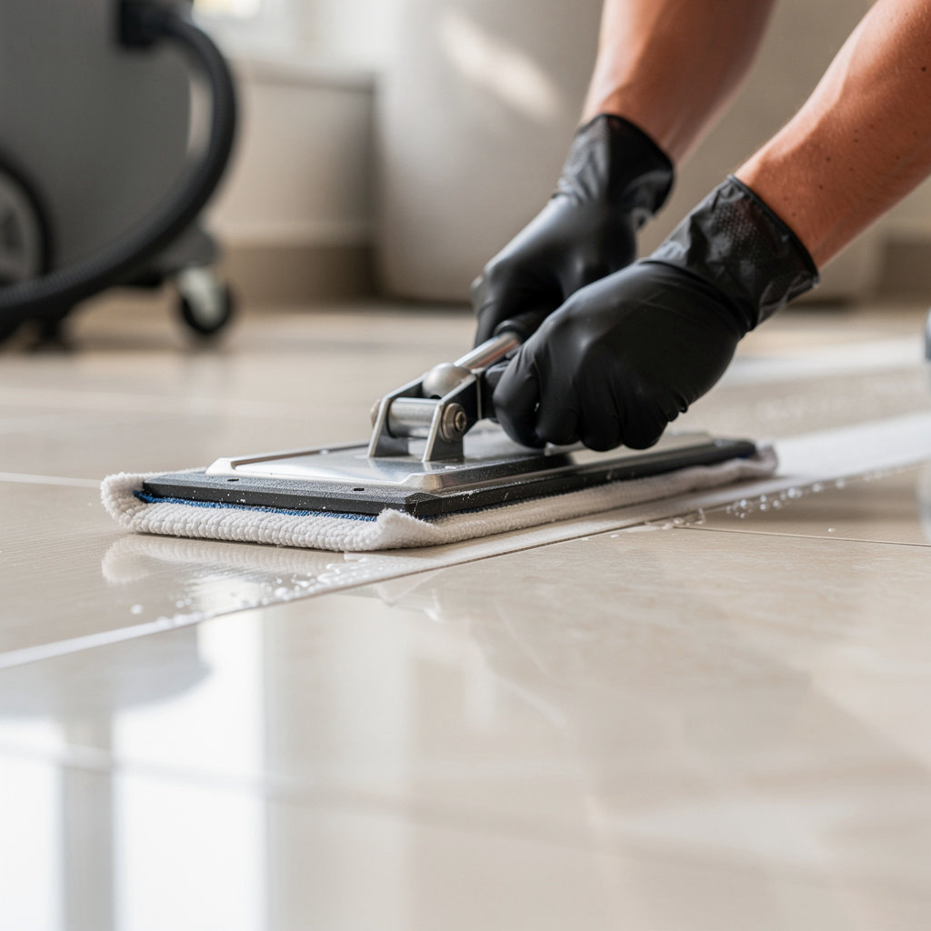 Extreme Clean Floors and More team demonstrating integrity and environmental responsibility in floor cleaning service